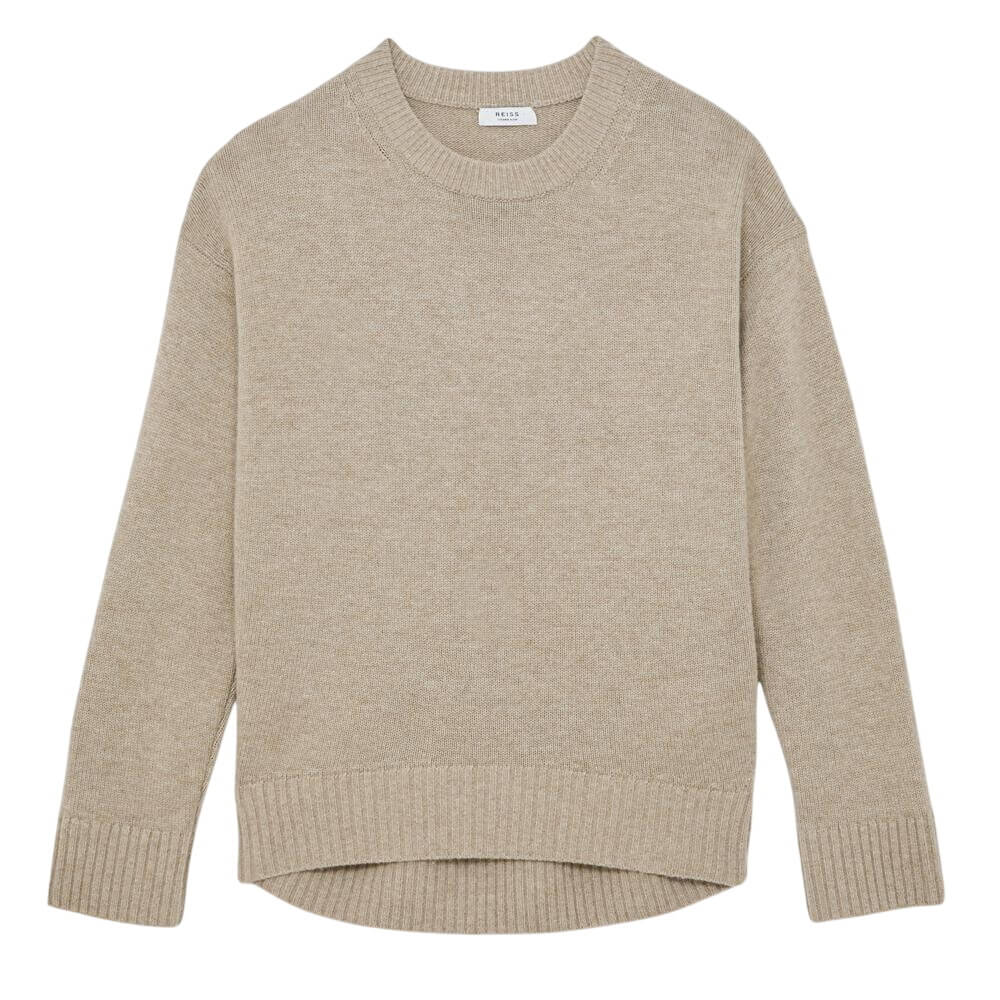 REISS Ella Wool-Cashmere Crew-Neck Jumper